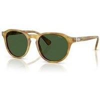 Polo Ralph Lauren 0Ph4221 Phantos Sunglasses-Yellow