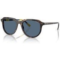 Polo Ralph Lauren 0Ph4225 Pilot Sunglasses-Brown