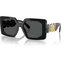 Versace Dark Grey Sport Men's Sunglasses VE4478U GB1/87 55 VE4478U GB1/87 55