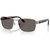 Ray-Ban 0Rb3750 Square Sunglasses-Tortoise