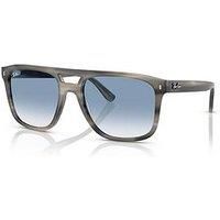 Ray-Ban 0Rb2213 Square Sunglasses-Grey