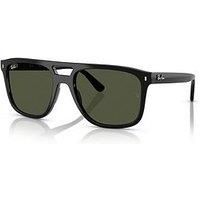 Ray-Ban 0Rb2213 Square Sunglasses-Black