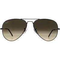 Ray-Ban Sunglasses Aviator 3025 92700A Havana On Gunmetal Brown Gradient Black