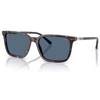 Polo Ralph Lauren Polo 0Ph4226 Clubmaster Square Sunglasses-Brown