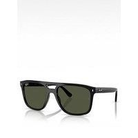 Ray-Ban Ray Ban 0Rb2215 Round Sunglasses-Black