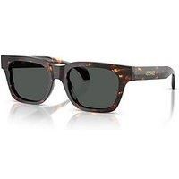 Versace 0Ve4486 Square Sunglasses-Brown