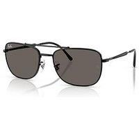 Ray - Ban Sunglasses RB3755   002/B1 Black grey Men Women