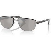 Burberry 0Be3164 Aviator Sunglasses-Black