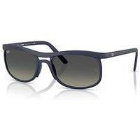 Ray-Ban Ray Ban 0Rb4452 Square Sunglasses-Black