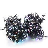 Twinkly Cluster – app-Controlled led Cluster Lights String with 400 RGB (16 Million Colors) LEDs. 6 Meters. Indoor and Outdoor Smart Lighting Decoration