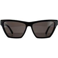 Cat Eye Black Black Sunglasses