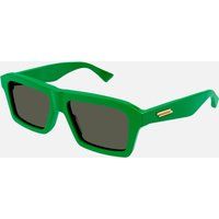 Bottega Veneta Acetate Oversized Square Sunglasses
