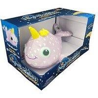 Night Buddies Large 15 Inch Narwhal, Innovative Plush Soft Toy - Child-Activated Calming Light, Auto-Off for Safety, Promotes Independence Sleep, Ages 2+ - Award Winning Sleep Aid