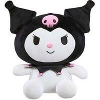 Giochi Preziosi Hello Kitty Kuromi Plush, 30cm Black Soft Toy, Classic Kuromi Character in Signature Black Jester Outfit, Official Licensed Collectable Plush, Gift for Fans, Suitable for Ages 4+