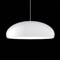 Fontana Arte Pangen - retro pendant light, white