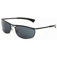 Ray-Ban Unisex Adults’ Olympian I Deluxe RB3119M-002/R5 Sunglasses, Black, 62