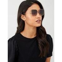 Dolce and Gabbana Women's 0DG2242 Sunglasses, Gold, 57