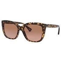 Ralph RA5265 583613 Deying Havana RA5265 Square Sunglasses Lens Category 3 Size 55mm
