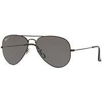 RAY BAN Men's 0RB3025-58-002-48 Sunglasses, 002/AF, 58