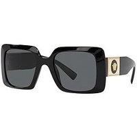 VERSACE VE4405 GB1 87 Black Dark Grey 54 mm Women's Sunglasses