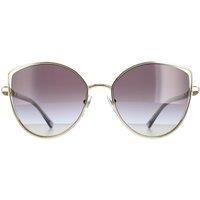 Bvlgari Sunglasses BV6168 278/8G Pale Gold Grey Gradient