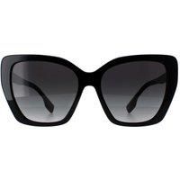 BURBERRY BE4366 39808G Black Grey Gradient 55 mm Women's Sunglasses