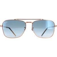 Ray-Ban Sunglasses RB3636 New Caravan 92023F Rose Gold Blue Gradient 55mm