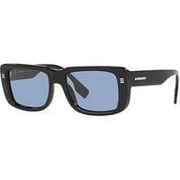 Burberry Sunglasses BE4376U  300172 Black light blue Man