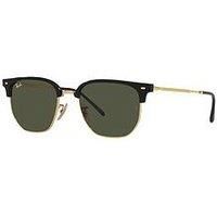 Ray-Ban Sunglasses RB4416 New Clubmaster 601/31 Black Green Men Women