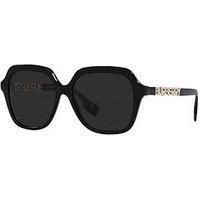 Burberry Sunglasses BE4389  300187 Black Dark gray Woman