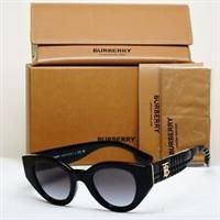 Burberry Sunglasses BE4390 Meadow 30018G Black Grey Women