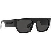 Burberry Sunglasses BE4397U  300187 Black Dark gray Man