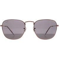 Ray-Ban Sunglasses RB3857 Frank 9202B1 Rose Gold Dark Grey 54mm
