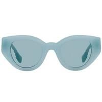 Burberry Meadow Blue Cat Eye Ladies Sunglasses BE4390F 408680 47 BE4390F 408680