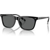 Polo Ralph Lauren Sunglasses PH4205U  500187 Black Dark gray Man