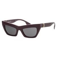 Burberry Women's Bordeaux Geometric Cat Eye Sunglasses - BE4405 397987 - Italy