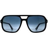 Aviator Black Blue Gradient PO3328S