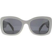 Prada Sunglasses PR A08S  1425S0 White Dark gray Woman