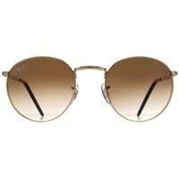 Ray-Ban Sunglasses RB3637 NEW ROUND  001/51 Gold brown Men Women