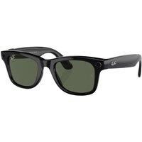 Ray-Ban Stories 2 Wayfarer Large (Shiny Black / Green)
