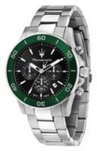 Maserati Men/'s Watch, Chronograph, Analog, Steel Band, Competition Collection - R8873600008