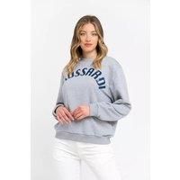 Crew Neck Sweatshirt TR21546- Gray Clothing