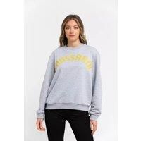 Trussardi Women's Crew Neck Sweatshirt TR21545 - Gray Clothing in Grey | Size: Large
