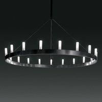 Fontana Arte Imposing chandelier Chandelier, black