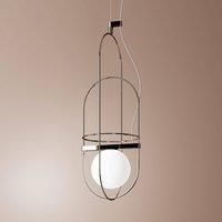 Fontana Arte Delicate LED hanging light Setareh in chrome