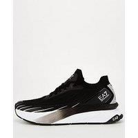 EA7 Crusher Sonic Knit Trainer - Black - Size 7