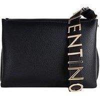 Mario Valentino Women's Alexia Satchel, Nero, Medium
