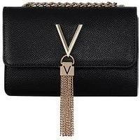 Valentino Bags Divina Small Crossbody Bag - Black/Gold