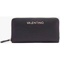 Divina Zip Around Wallet Black