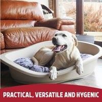 Rosewood Sonny Classic Plastic Dog Bed, Mocha